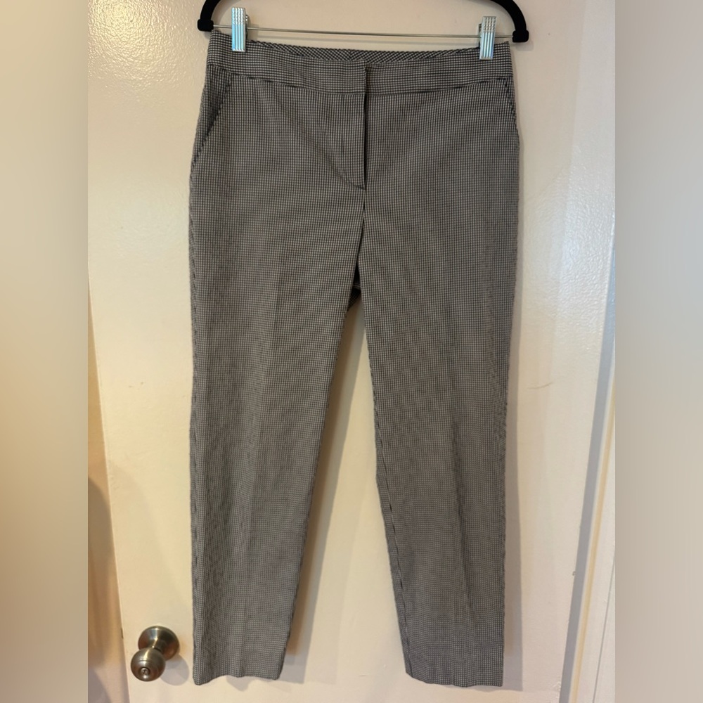 ST. JOHN Gingham Capri Women's Pants